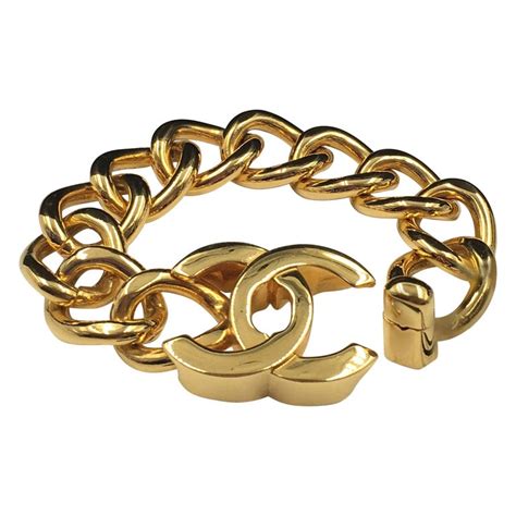 chanel chunky gold bracelet|new chanel gold bracelet.